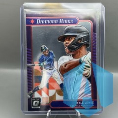 2021 Donruss Optic - Kyle Lewis Seattle Mariners - Diamond Kings #13